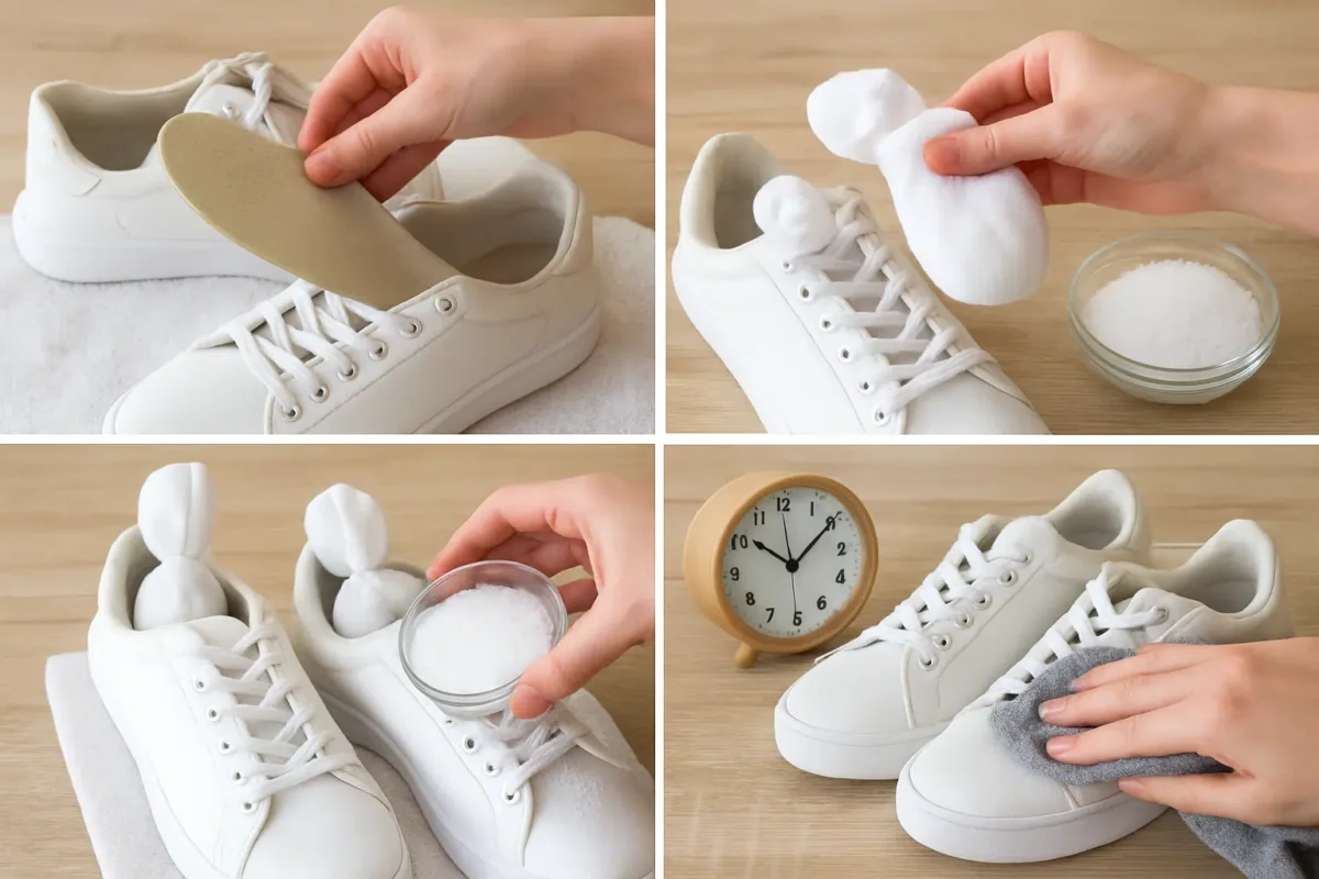 O segredo do sal no fundo do sapato: por que você deve fazer isso antes de dormir hoje 6 Passo a passo de como tirar chulé do tênis com sal