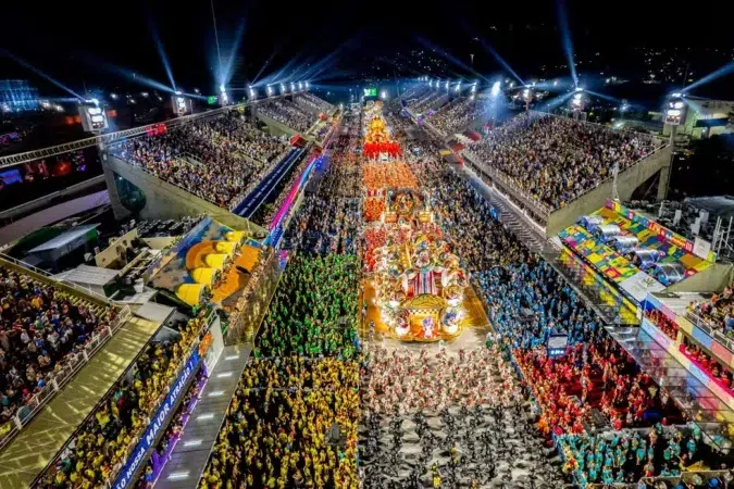 Carnaval do Rio 2026: veja a programação e ordem dos desfiles das escolas de samba nesta segunda 6 Desfile das escolas de samba no Sambódromo do Rio de Janeiro durante o Carnaval.