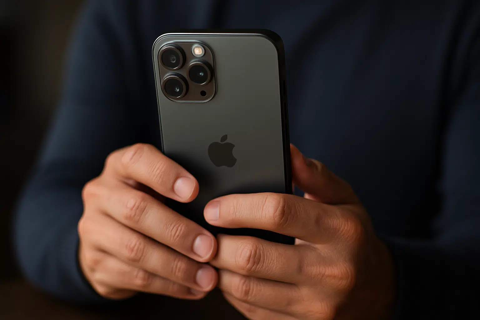 Meta e Google são condenadas a pagar mais de R$ 15 milhões por vício em redes sociais; entenda 6 Mãos segurando smartphone moderno com destaque para uso intenso