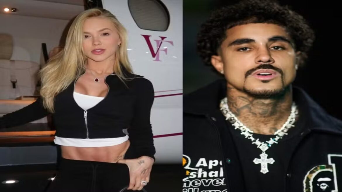 MC Livinho e Virginia lado a lado, em referência à collab que virou polêmica nas redes sociais.
