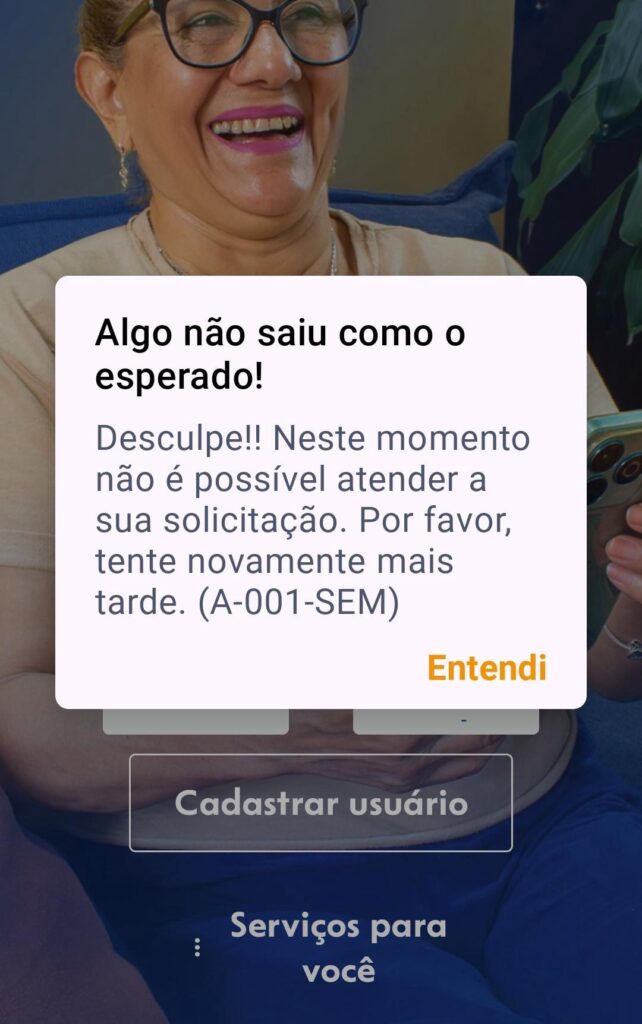 Aplicativo da caixa com problema neste domingo 6 ecdec9b8 c851 4ac3 9053 2854b20fd911